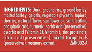 (2 Pack) Zuke Mini Naturals Dog Treats Duck Flavor 16 oz (1 Lb) with 10ct Pet Wipes