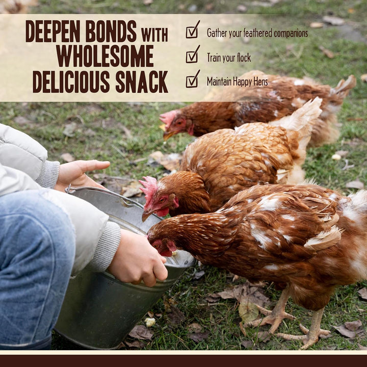 Premium Dried Mealworms - Non-GMO Treats, 5 Lb