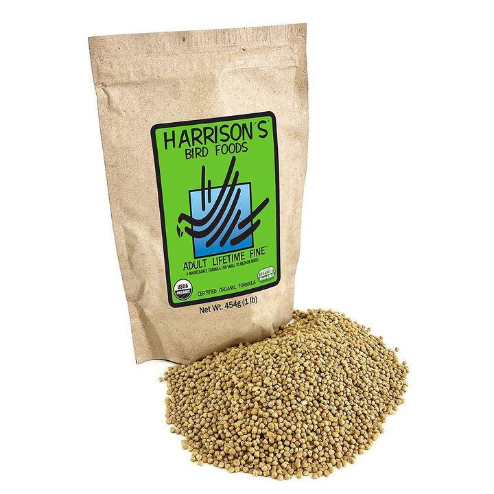 Harrison's Adult Lifetime Fine Bird Food 1 LB