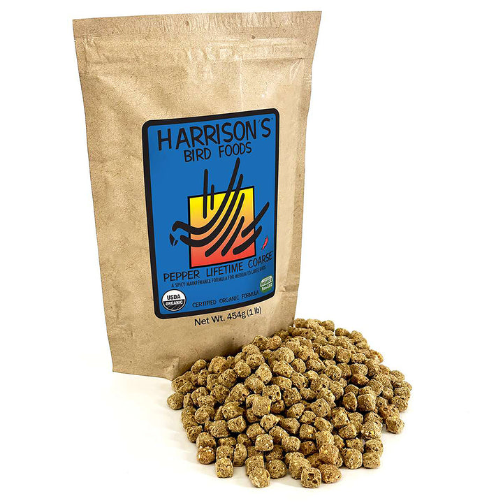 Harrison's Pepper Lifetime Coarse Bird Food 5 LB