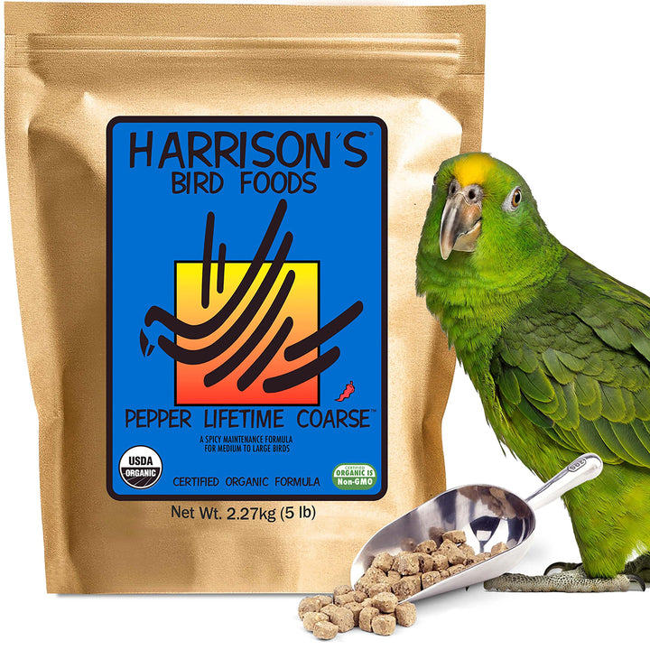Harrison's Pepper Lifetime Coarse Bird Food 5 LB