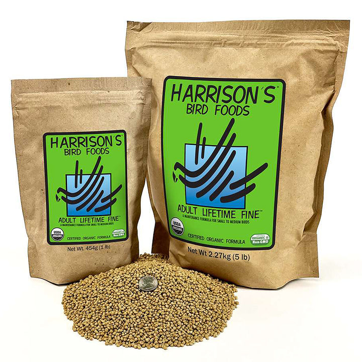 Harrison's Adult Lifetime Fine Bird Food 1 LB