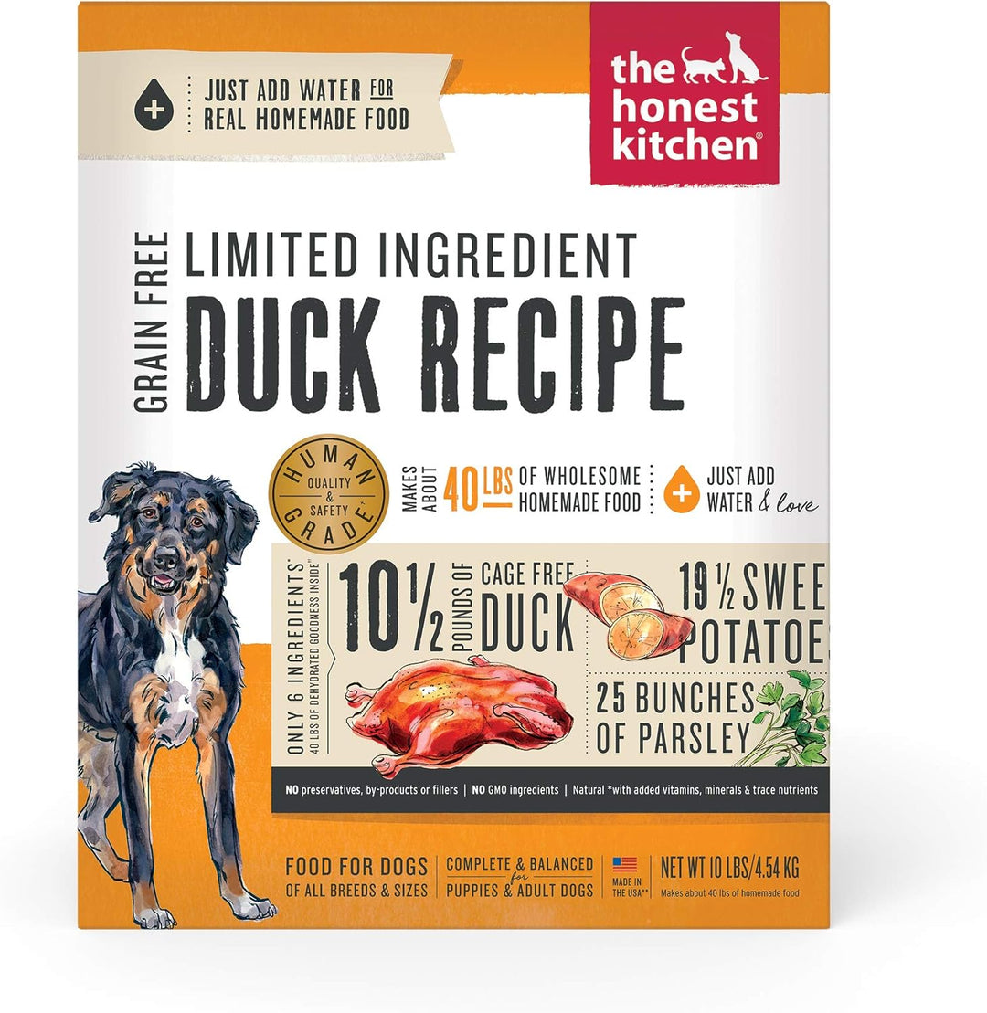The Honest Kitchen Grain-Free Duck Recipe 