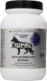 Nutri-Pet Research Nupro Silver for Dogs Hip and Joint Supplement for Dog 5LB with 10ct Pet Wipes