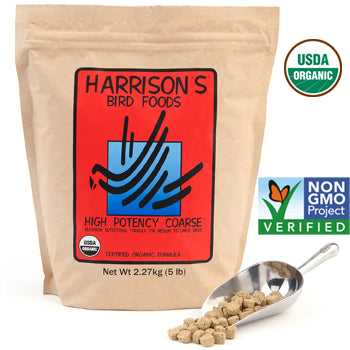 Harrison's High Potency Coarse Bird Food 5 LB